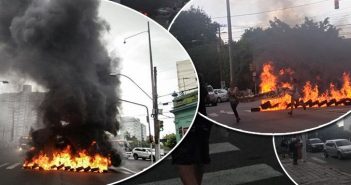 REVOLTADA COM CONDENAÇÃO SEM PROVAS, POPULAÇÃO INCENDEIA PORTO ALEGRE