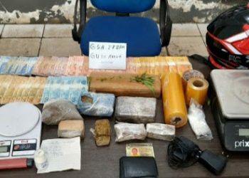 Axixá/MA – Indivíduo é preso por tráfico de drogas e porte ilegal de arma de fogo