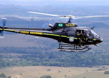 Helicóptero da Força Nacional cai no Pantanal quando agia no combate às queimadas