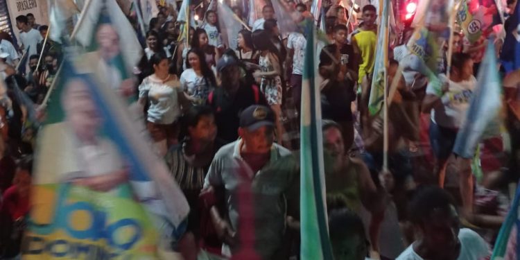 São João Batista /MA – João Dominici realiza Mega Passeata e reafirma compromisso com joaninos.