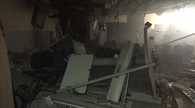 Pânico em São João Batista/MA – Bandidos fogem após explodirem mais uma vez agência do Banco do Brasil