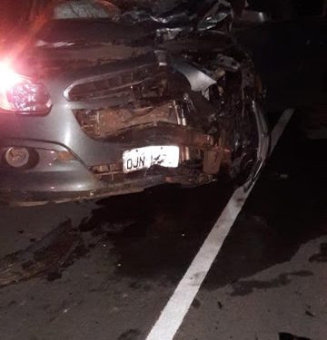LAGO DA PEDRA/MA – COLISÃO FRONTAL COM CARRO TERMINA COM MOTOQUEIRO MORTO NA MA-245