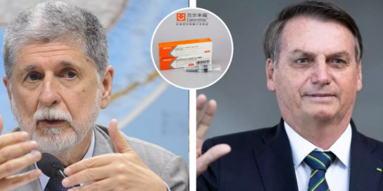 ‘É absurdo o governo Bolsonaro não incluir nos seus planos a CoronaVac’, afirma Celso Amorim