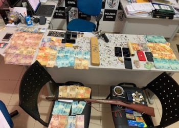 Miranda do Norte/MA – Polícia Civil apreende drogas, armas, e dinheiro em operação Tarô