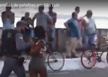 São Francisco/MA – Operação de despejo gera confronto entre PM e moradores de palafitas