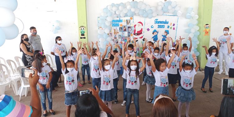 São Luis / MA – Instituto Bom Pastor promove festinha de confraternização do Infantil ll no Espaço Praia da Guia.