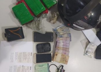 São Luís/MA – PRF prende dupla transportando três tabletes de maconha