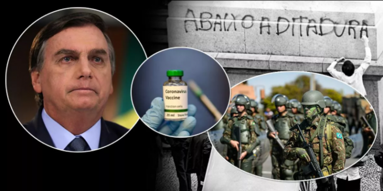 Derrotado na vacina, Bolsonaro ameaça com ditadura