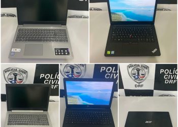 São Luís/MA – Polícia apreende notebooks e prende receptador após anúncio de vendas no OLX
