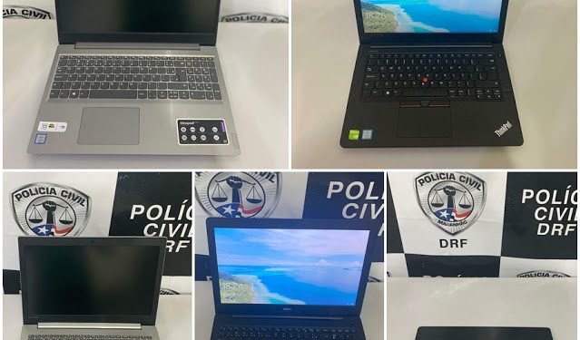 São Luís/MA – Polícia apreende notebooks e prende receptador após anúncio de vendas no OLX