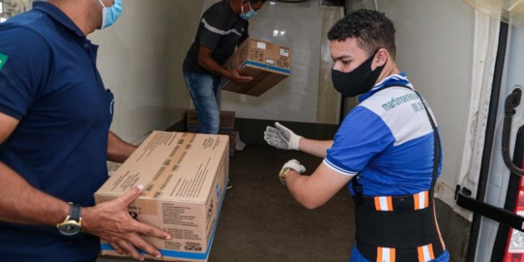 São Luís/MA – Maranhão inicia distribuição de insumos para vacinação Covid-19