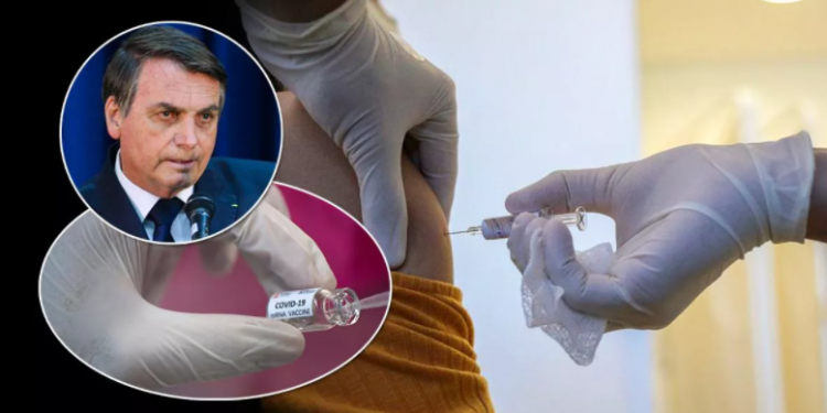 Bolsonaro mente descaradamente e diz que nunca foi contra a vacina