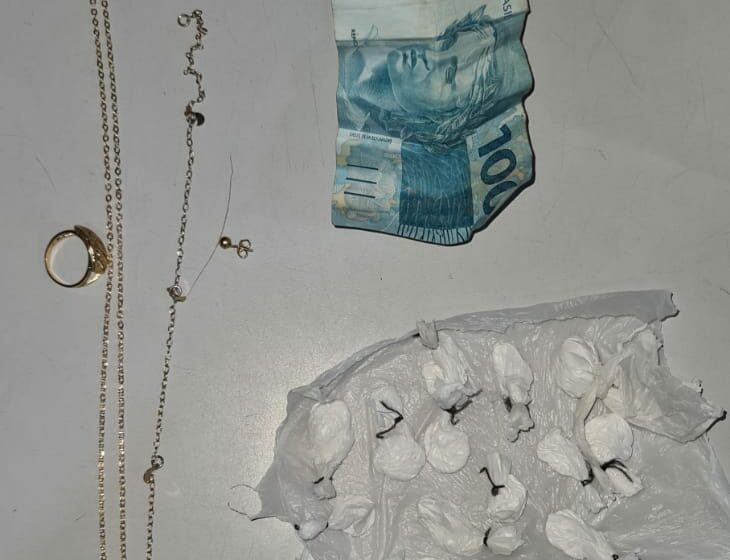 Paço do Lumiar/MA – Casal suspeito de tráfico de drogas é preso