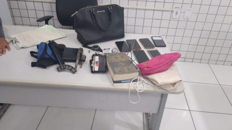 São Luís/MA – Quadrilha é presa por praticar assaltos na região da BR-135