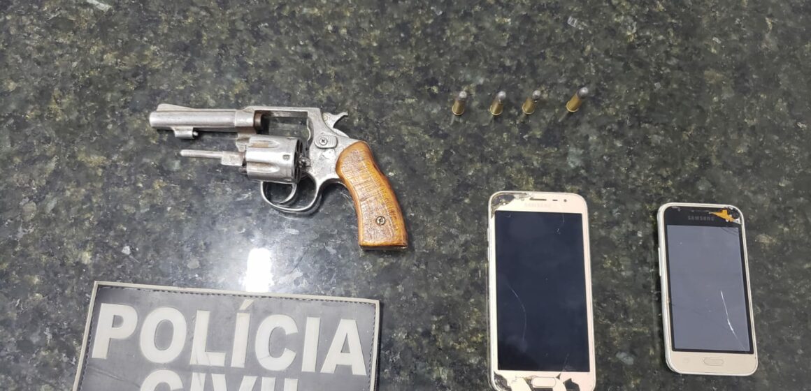 Arari/MA – Dupla de assaltantes é presa em flagrante pelo crime roubo com uso de arma de fogo
