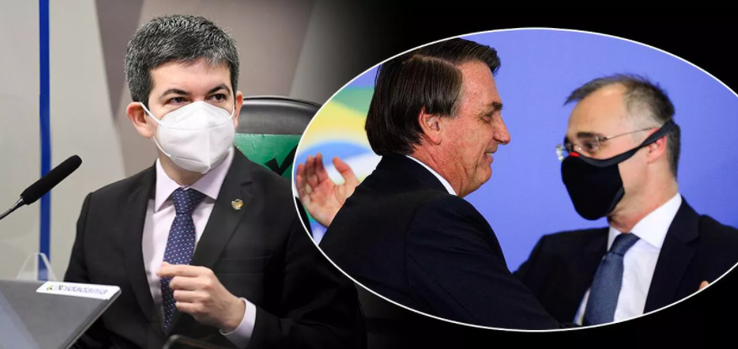 Randolfe quer que STF declare Mendonça suspeito para julgar ação contra Bolsonaro