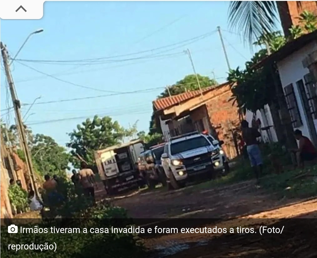 São José de Ribamar/MA – Em duplo homicídio, irmãos são executados dentro de casa no bairro Parque Jair