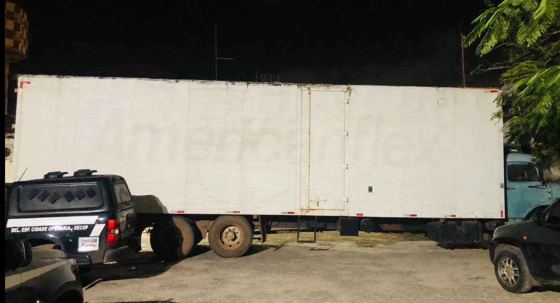 SÃO LUÍS/MA – Caminhão com cigarro contrabandeado avaliado em R$ 1 milhão é apreendido