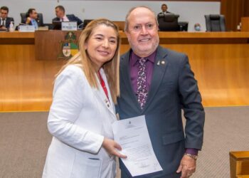 SÃO LUIS/MA – Iracema Vale recebe procurador-geral de Justiça e firma parceria para campanha de doação de sangue