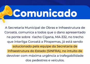 COROATÁ/MA – COMUNICADO