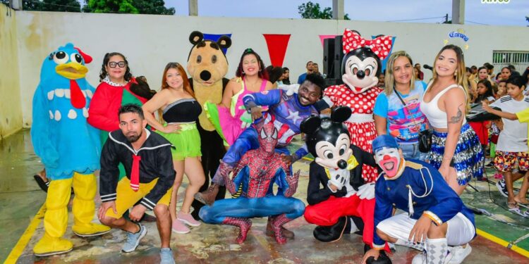 MATÕES DO NORTE/MA – Alegria tomou conta da garotada com a 1ª edição Baile Pipoca das Crianças.