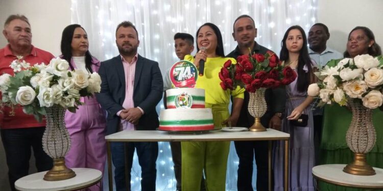 MATINHA/MA- 74 anos do município homenageado com entrega de obras feitas com recursos próprios e muita Ação Social.