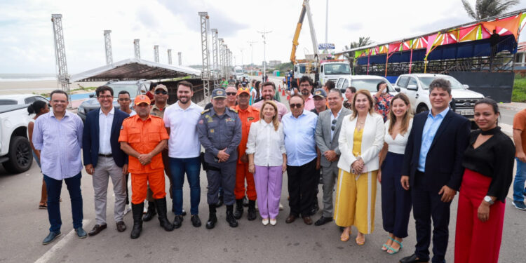 São Luís/MA – Governadora em exercício realiza visita aos circuitos do Carnaval do Maranhão 2023