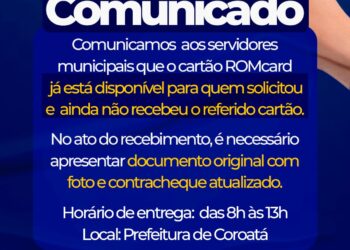 COROATÁ/MA – COMUNICADO