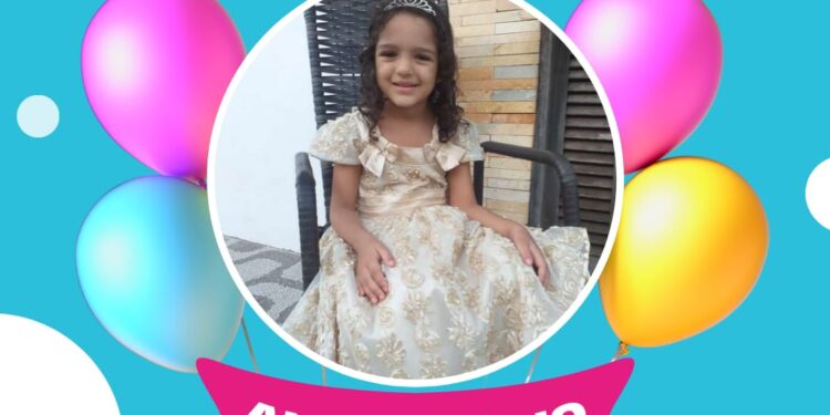 SÃO LUÍS /MA – OS seis aninhos de Maria Cecília