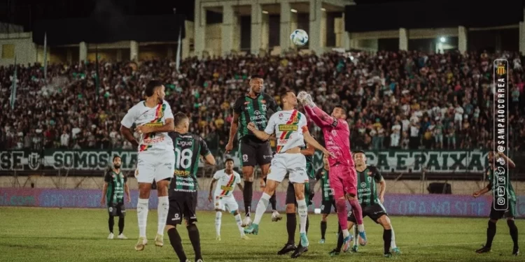 Maringá/PR – Sampaio pega gol no fim e está eliminado da Copa do Brasil