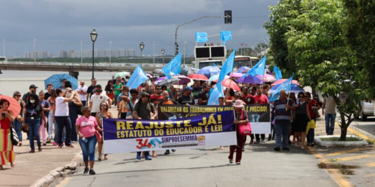 São Luís/MA – Professores do Maranhão definem nesta sexta (24) sobre greve no estado