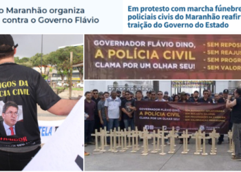 São Luís/MA – Investigadores e escrivães do Maranhão recebem os piores salários do país