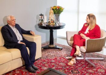 São Luís/MA – Iracema Vale recebe visita do vice-governador do Piauí Themístocles Filho