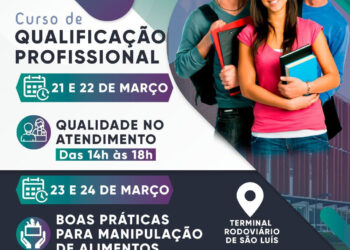 São Luís/MA – Setur oferta cursos de qualificação profissional no Terminal Rodoviário de São Luís