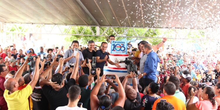 COROATA/MA- Classe politica e população celebram solenidade dos 103 anos de emancipação politica do município com muita Ação Social.