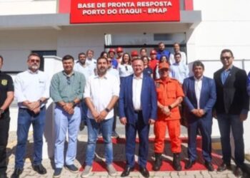 São Luís/MA – Carlos Brandão inaugura Base de Pronta Resposta na Ponta da Espera – EMAP.