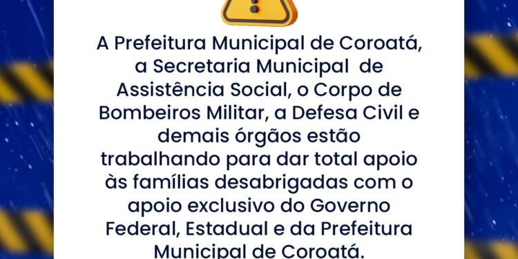 COROATÁ/MA – COMUNICADO