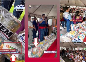 São Luís/MA – Ivo Rezende usa cestas do governo Brandão para promover Juscelino Filho em bases eleitorais do ministro