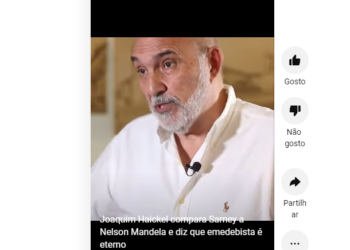 São Luís/MA – Joaquim Haickel compara Sarney a Nelson Mandela e diz que emedebista é eterno
