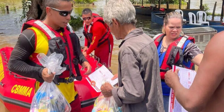 São Luís/MA – Governo do Maranhão intensifica assistência humanitária em cidades atingidas por enchentes