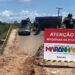 Cajari/MA – Governo prossegue com obras emergenciais na Ponte dos Afogados e libera tráfego de veículos leves