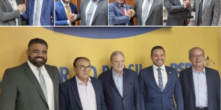 Brasília – Paulo Victor se agigante e em menos de 24h é recebido por sete líderes partidários