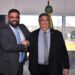 Brasília – Paulo Victor é recebido por Flávio Dino na capital Federal