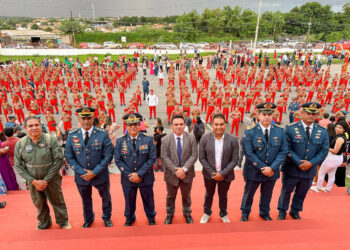 São Luís/MA – Mais de 400 estudantes recebem a boina Heróis de Fibra em solenidade no Colégio Militar 2 de Julho