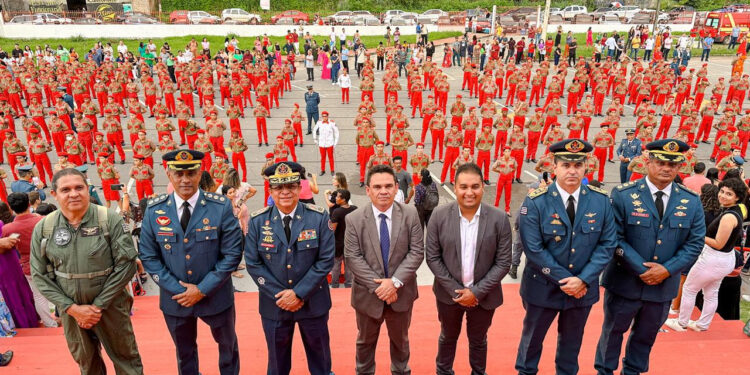 São Luís/MA – Mais de 400 estudantes recebem a boina Heróis de Fibra em solenidade no Colégio Militar 2 de Julho