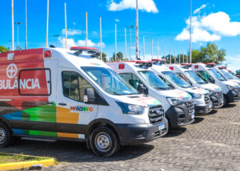 São Luís/MA – Governo do Maranhão entrega 44 ambulâncias a municípios do estado