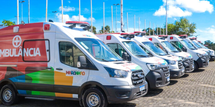 São Luís/MA – Governo do Maranhão entrega 44 ambulâncias a municípios do estado