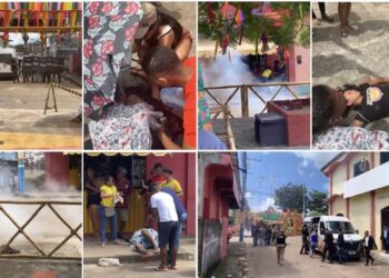 Cândido Mendes/MA – Cenas de guerra na porta da Câmara de Vereadores no interior do MA