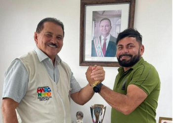 São Luís/MA – Chama a Prefeitura que ela faz: Prefeito de Centro Novo Junior Garimpeiro cumpre agenda na capital Maranhense