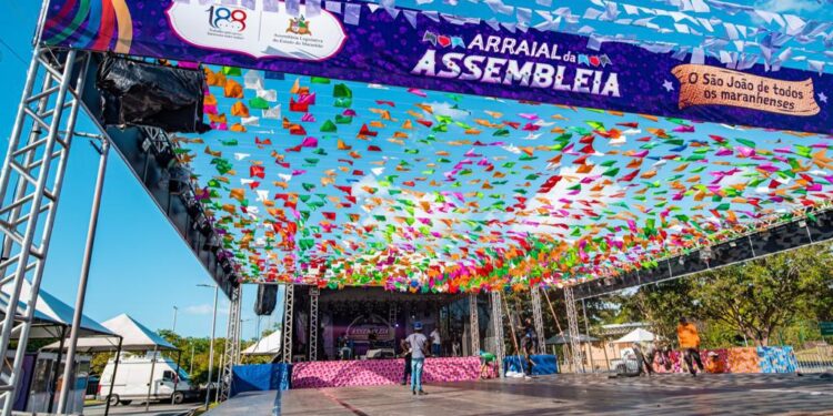 São Luís/MA – Arraial da Assembleia será aberto nesta quinta-feira com ampla estrutura e vasta programação